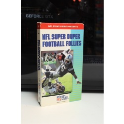 Nfl Super Duper Football Follies VHS Comedy; Sports