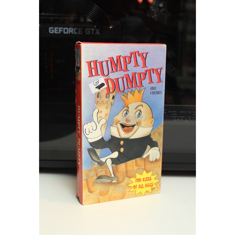 Humpty Dumpty And Friends Vtg Kids 4 Animated Cartoons VHS