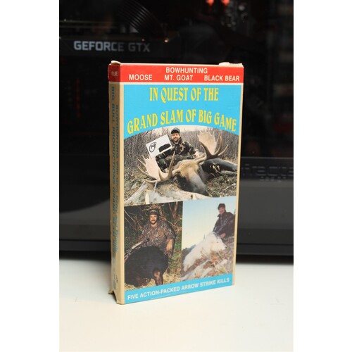 Bowhunting Moose Mt Goat Black Bear - In Quest Of The Grand Sla