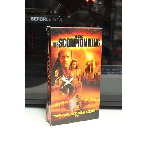 The Scorpion King VHS Adventure; Fantasy; Action