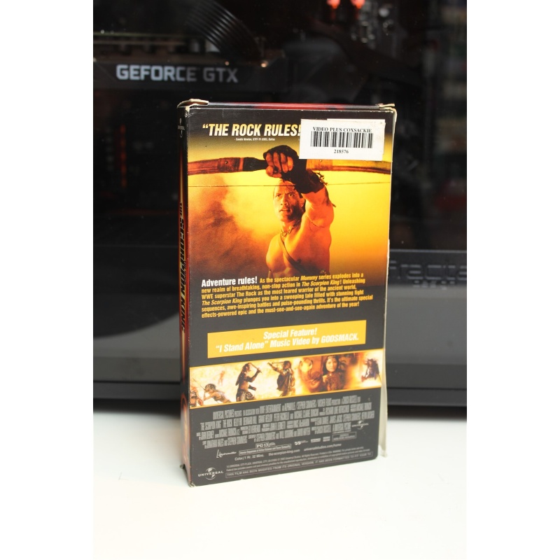 The Scorpion King VHS Adventure; Fantasy; Action