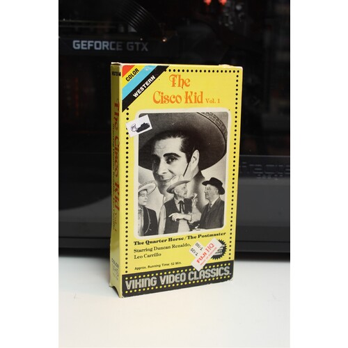 The Cisco Kid VHS Western