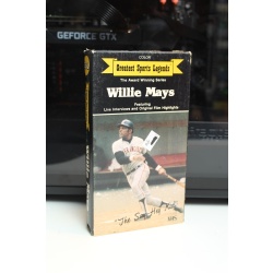 Great Sports Legends Willie Mays VHS