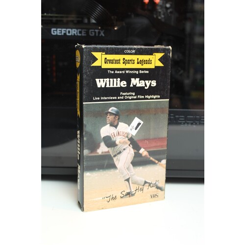Great Sports Legends Willie Mays VHS