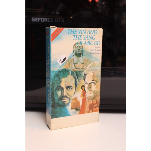 The Yin And The Yang Of Mr. Go VHS Fantasy; Thriller; Mystery