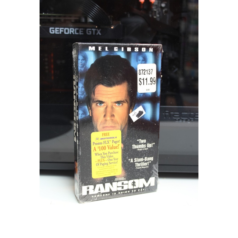 Ransom VHS Thriller; Crime; Action