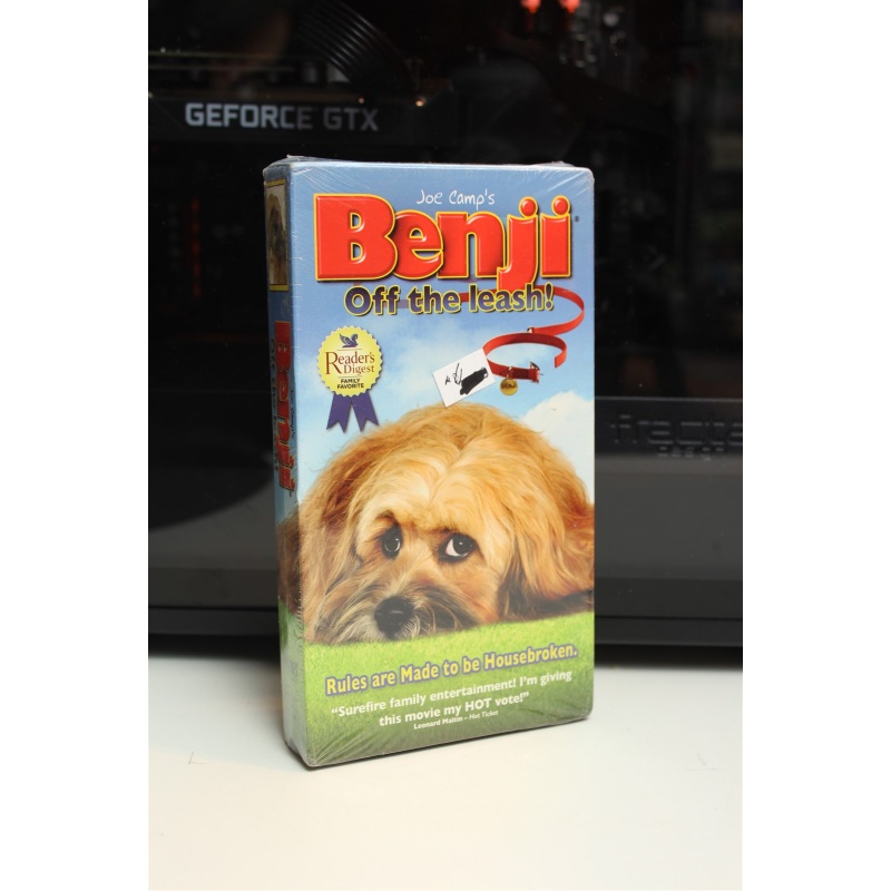 Benji: Off The Leash! VHS Drama; Family