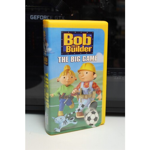 Bob The Builder: The Big Game VHS Family