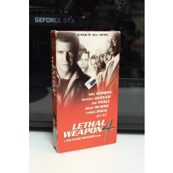 Lethal Weapon 4 VHS Thriller; Crime; Action