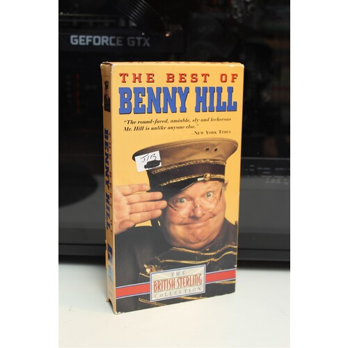 The Best Of Benny Hill VHS Comedy