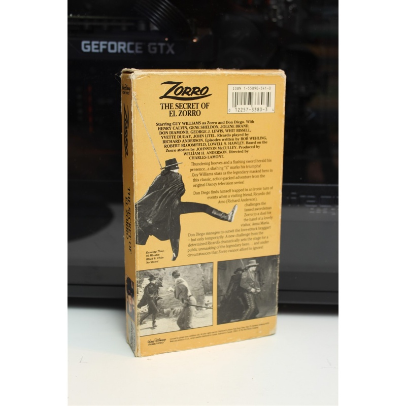 Zorro VHS Comedy; Adventure; Western; Romance; Action