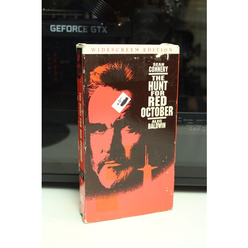The Hunt For Red October VHS Adventure; Thriller; Action