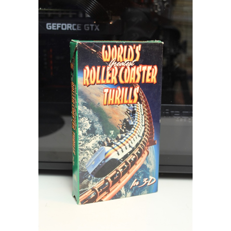 Americas Greatest Roller Coaster Thrills #1: In 3-D VHS Docume