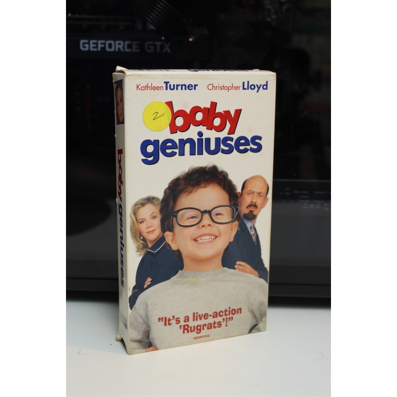 Baby Geniuses VHS Comedy; Family; Science Fiction; Crime