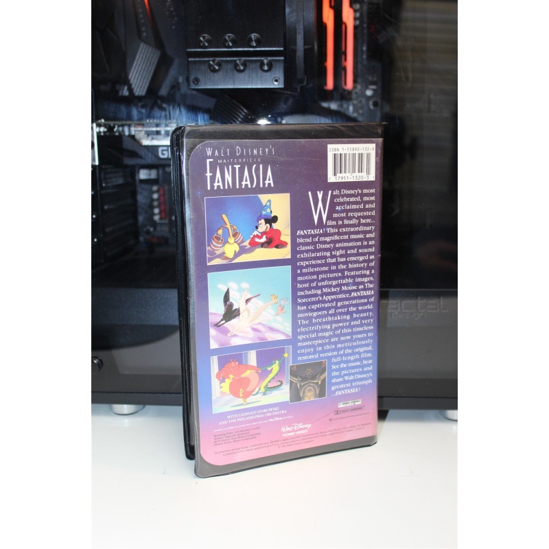 Fantasia VHS Animation; Family; Music; Musical; Fantasy