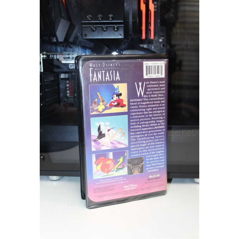 Fantasia VHS Animation; Family; Music; Musical; Fantasy