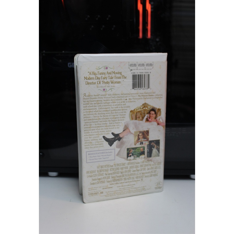 The Princess Diaries VHS Comedy; Family; Romance
