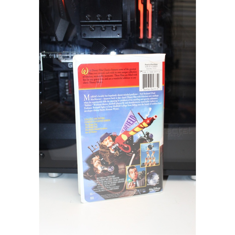 Son Of Flubber VHS Comedy; Family; Science Fiction