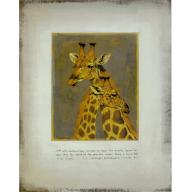 (8 x 10) Art Print DN0104 Kim Donaldson Giraffes