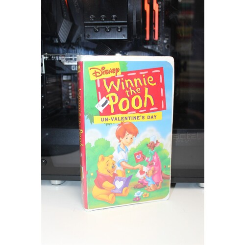 Winnie The Pooh Un-Valentines Day VHS Animation; Family