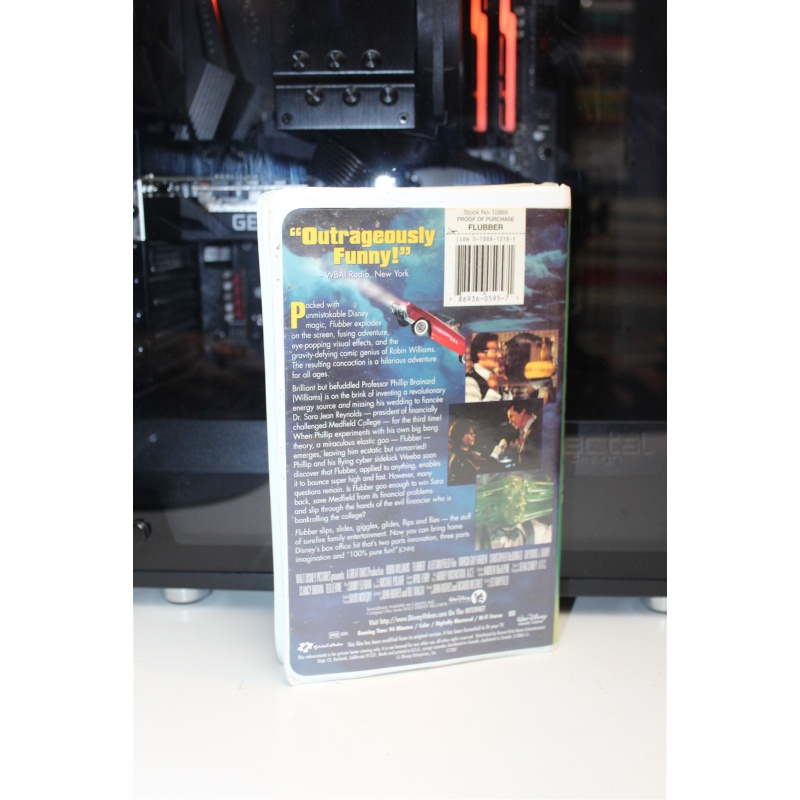 Flubber VHS Comedy; Family; Science Fiction