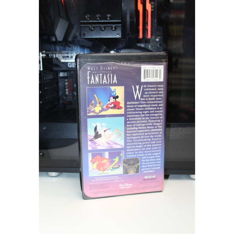 Fantasia VHS Animation; Family; Music; Musical; Fantasy