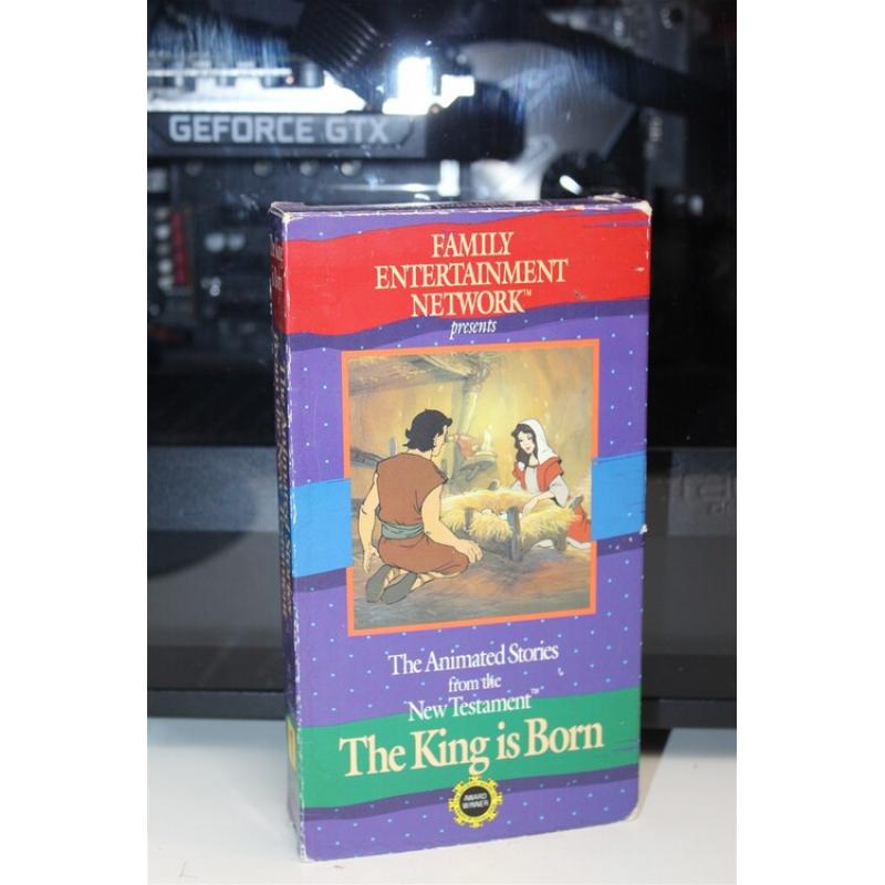 Animated Stories From The New Testament: The King Is Born VHS  