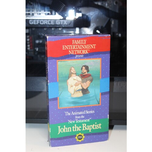 Animated Stories From The New Testament: John The Baptist VHS