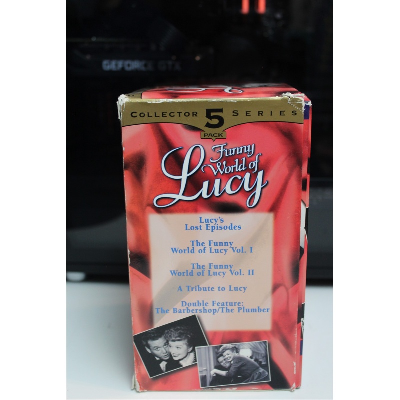 Funny World Of Lucy - Box Set - Missing 1 Tape VHS Comedy