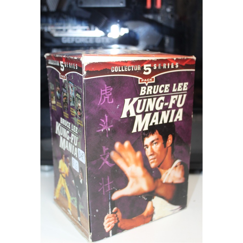 Bruce Lee Kung-Fu Mania - Box Set - Missing 1 Tape VHS