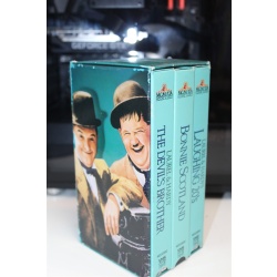 Laurel & Hardy Collection - Box Set - 3 Tape Collection VHS
