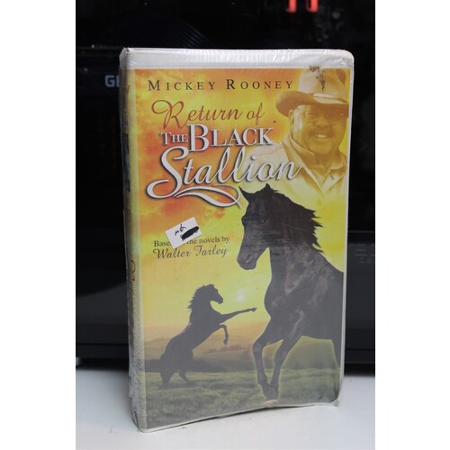 Return Of The Black Stallion VHS Adventure; Family