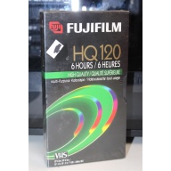 Fujifilm HQ T-120 Blank VHS Tape