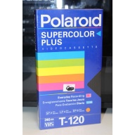 Polaroid Supercolor Plus T-120 Blank VHS Tape