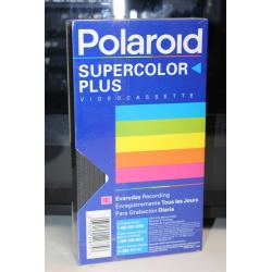 Polaroid Supercolor Plus T-120 Blank VHS Tape 