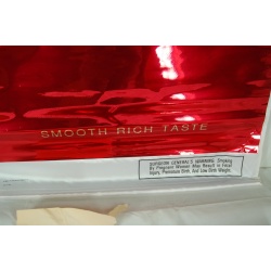 Winston Cigarette Advertising Satin Banner 47" x 28" - 1991 R.J. Reynolds New