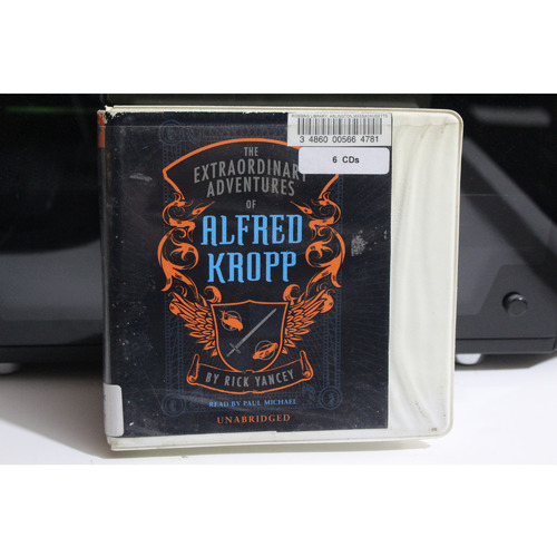 The Extraordinary Adventures of Alfred Kropp by Rick Yancey (2006 CD Unabridged)