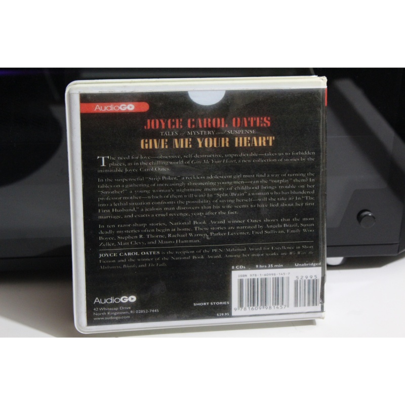 Give Me Your Heart Tales of Mystery and Suspense by Joyce Carol Oates (2011, CD)