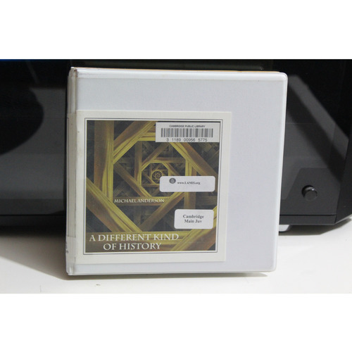 A Different Kind of History Michael Anderson audio book on CD
