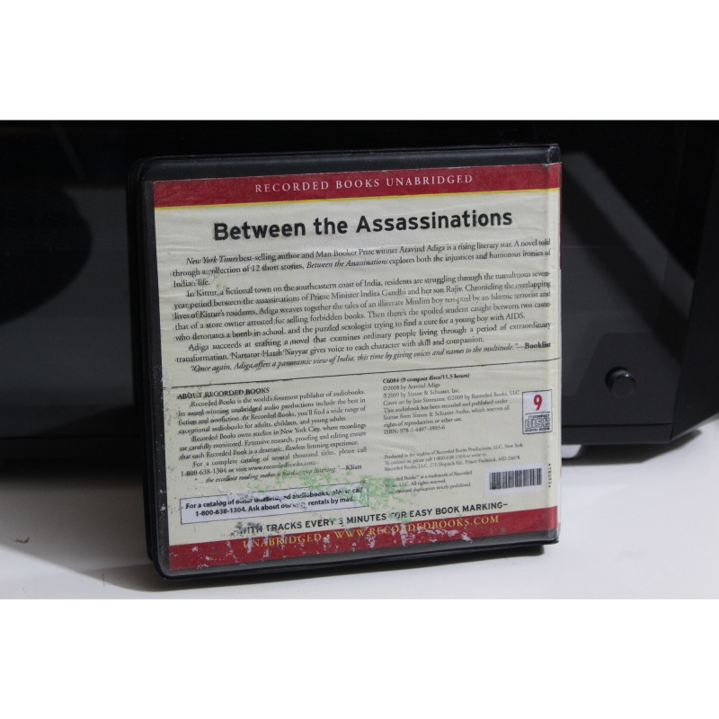 Between the Assassinations by Aravind Adiga (2009, CD, Unabridged)