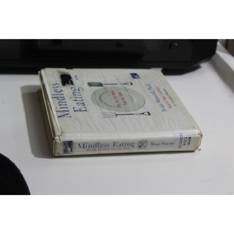 Mindless Eating : Why We Eat More Than We Think by Brian Wansink (2006, CD)