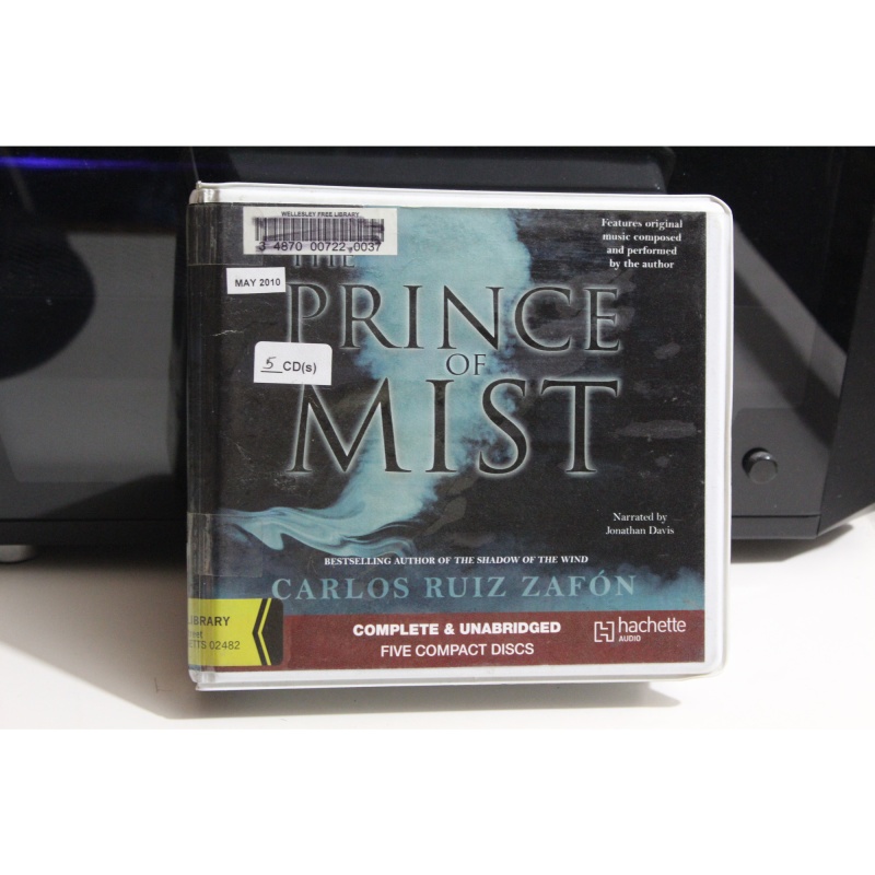 The Prince of Mist by Carlos Ruiz Zafón (2010, CD, Unabridged)