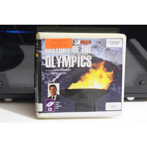 A History of the Olympics by John Goodbody (2008, CD, Unabridged)