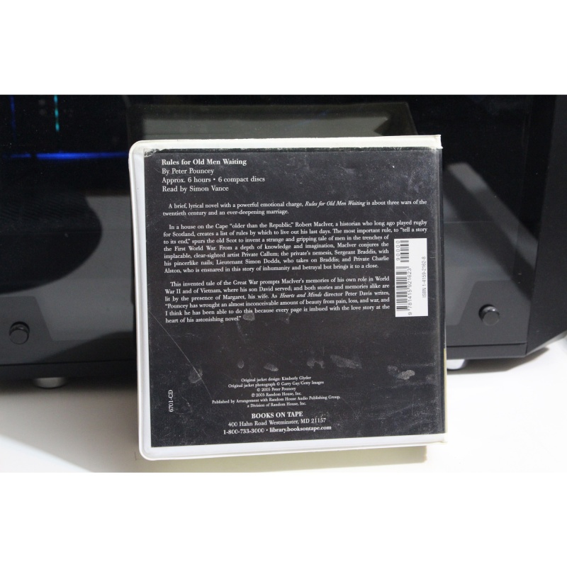 Rules for Old Men Waiting by Peter R. Pouncey (2005, CD, Unabridged)