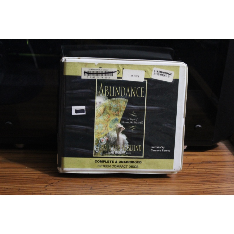 Abundance : A Novel of Marie Antoinette by Sena Jeter Naslund (2006, CD)