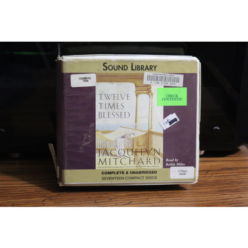 Twelve Times Blessed by Jacquelyn Mitchard (2005, CD, Unabridged)