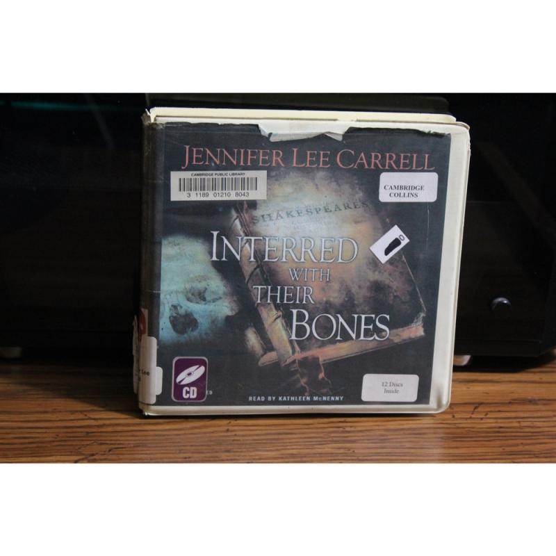 Interred with Their Bones by Jennifer Lee Carrell (2007, CD, Unabridged)