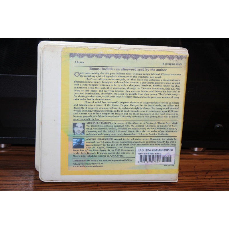 Gentlemen of the Road : A Tale of Adventure by Michael Chabon (2007, CD)