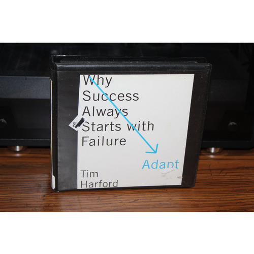 Adapt : Why Success Always Starts with Failure by Tim Harford (2011, CD)