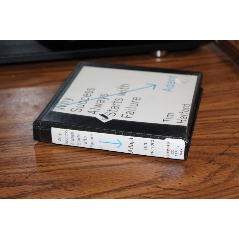 Adapt : Why Success Always Starts with Failure by Tim Harford (2011, CD)